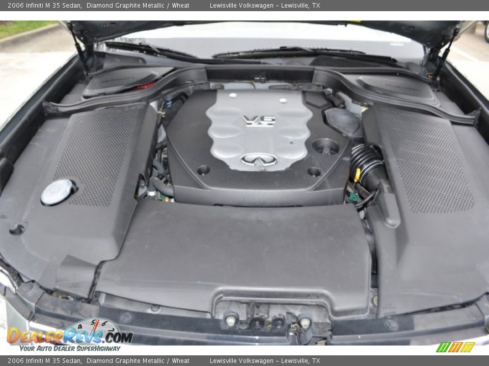 2006 Infiniti M 35 Sedan Diamond Graphite Metallic / Wheat Photo #20