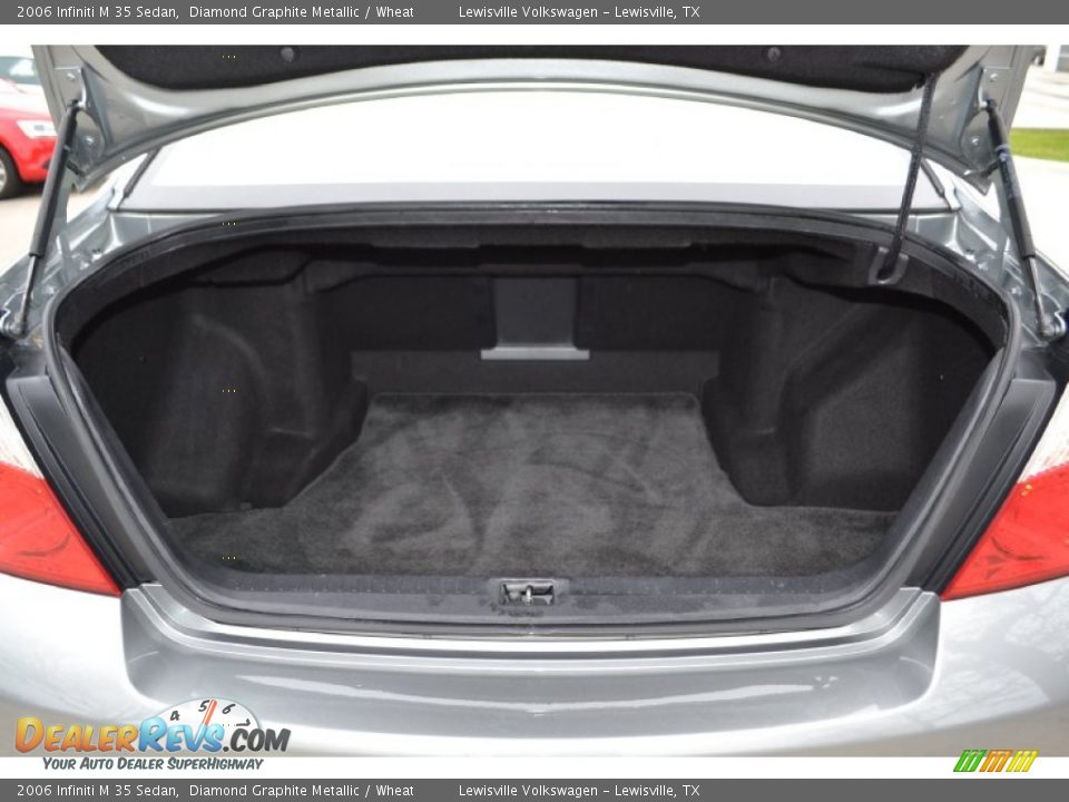 2006 Infiniti M 35 Sedan Diamond Graphite Metallic / Wheat Photo #21