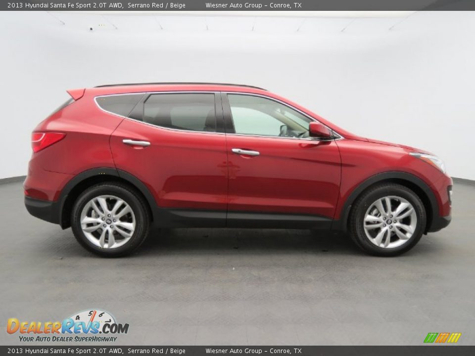 Serrano Red 2013 Hyundai Santa Fe Sport 2.0T AWD Photo #4