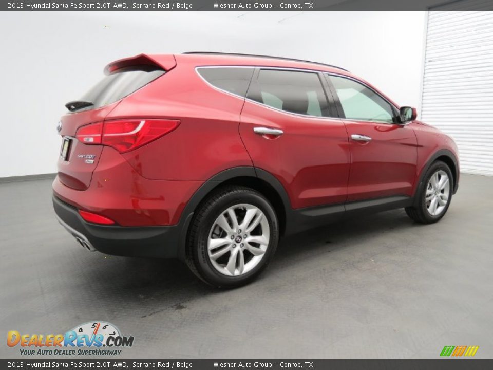 Serrano Red 2013 Hyundai Santa Fe Sport 2.0T AWD Photo #5