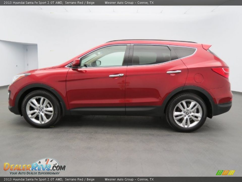 Serrano Red 2013 Hyundai Santa Fe Sport 2.0T AWD Photo #8