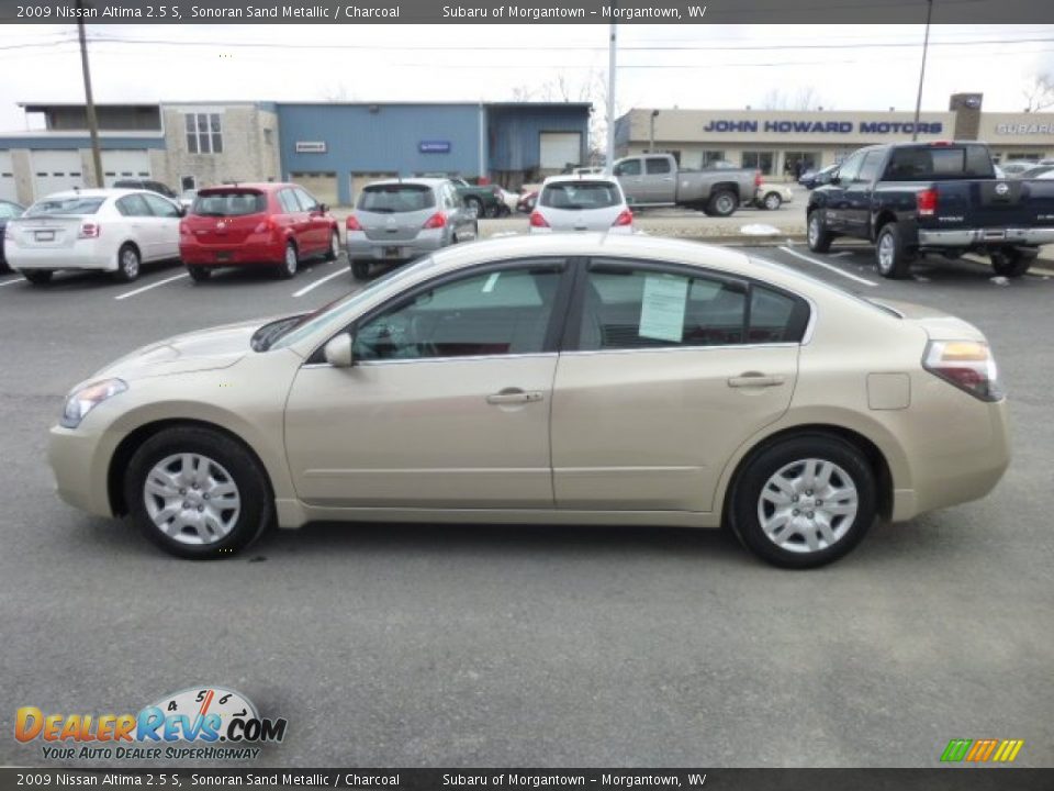 2009 Nissan Altima 2.5 S Sonoran Sand Metallic / Charcoal Photo #8
