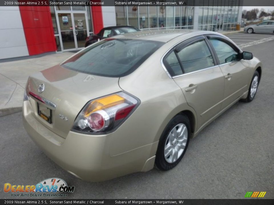 2009 Nissan Altima 2.5 S Sonoran Sand Metallic / Charcoal Photo #11