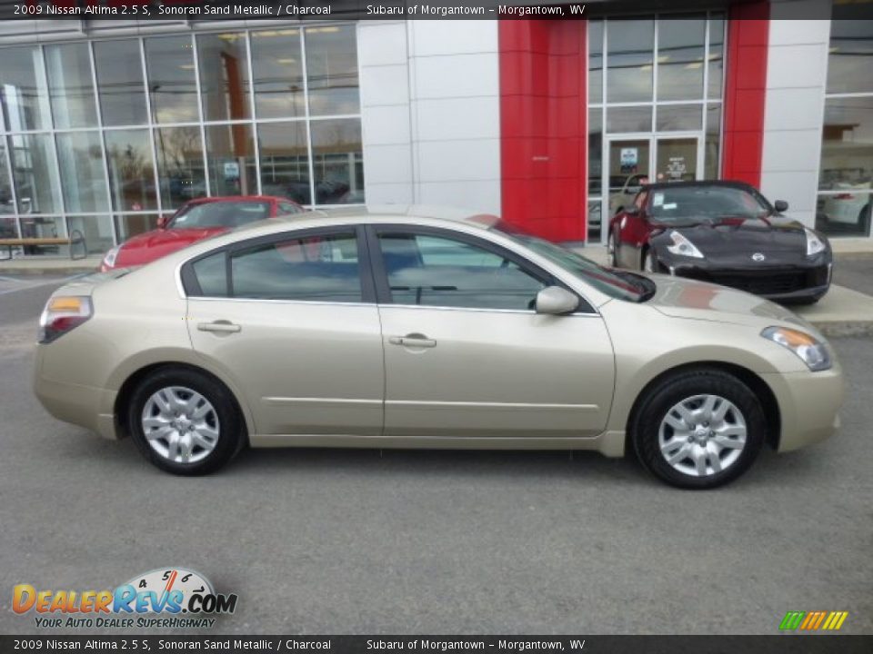 2009 Nissan Altima 2.5 S Sonoran Sand Metallic / Charcoal Photo #12