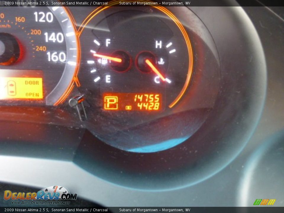 2009 Nissan Altima 2.5 S Sonoran Sand Metallic / Charcoal Photo #20