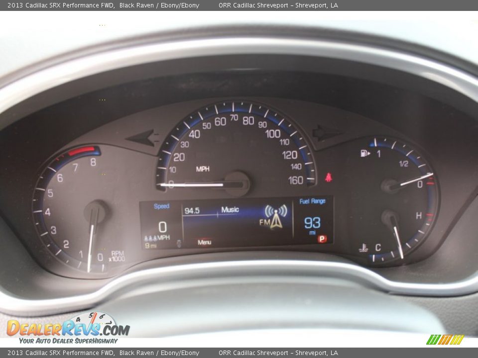 2013 Cadillac SRX Performance FWD Black Raven / Ebony/Ebony Photo #13
