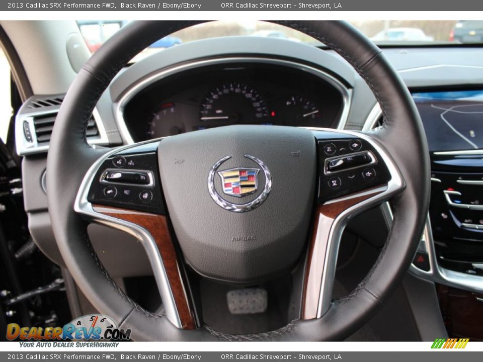 2013 Cadillac SRX Performance FWD Black Raven / Ebony/Ebony Photo #14