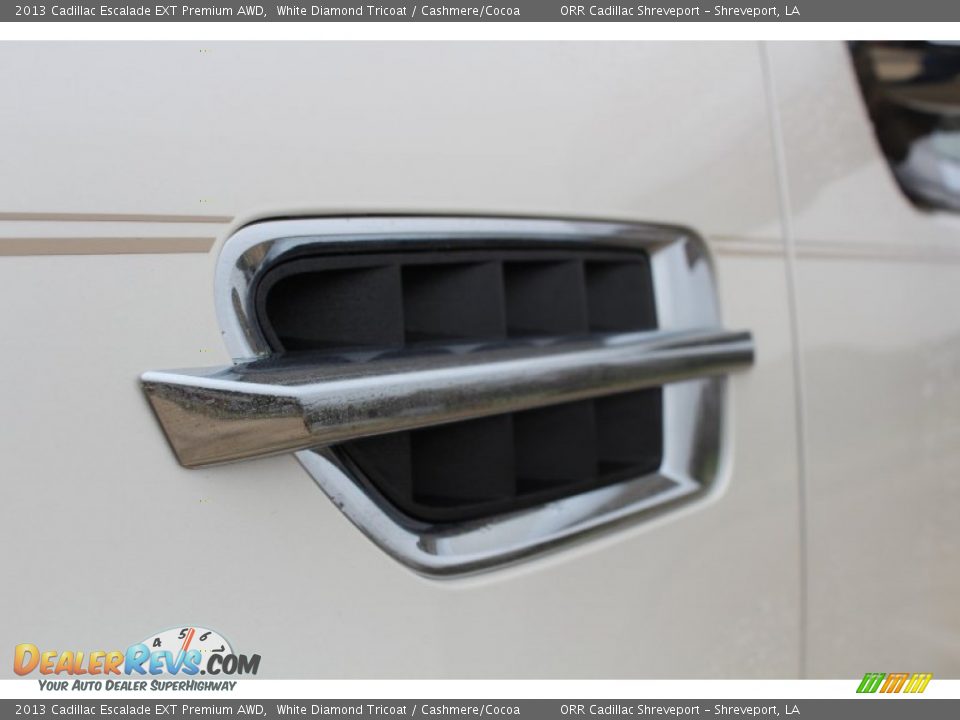 2013 Cadillac Escalade EXT Premium AWD White Diamond Tricoat / Cashmere/Cocoa Photo #9