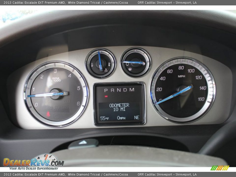 2013 Cadillac Escalade EXT Premium AWD Gauges Photo #13