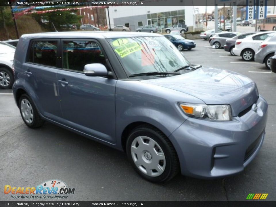 2012 Scion xB Stingray Metallic / Dark Gray Photo #3