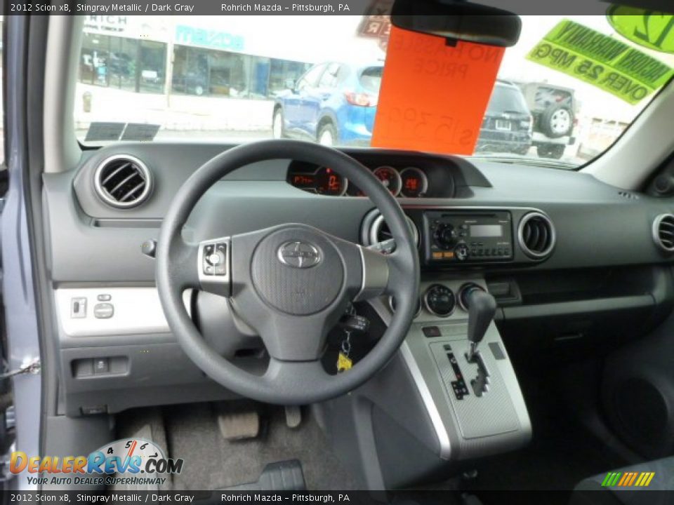 2012 Scion xB Stingray Metallic / Dark Gray Photo #6