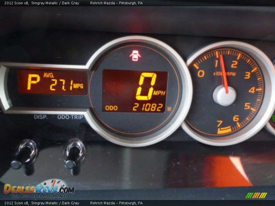 2012 Scion xB Stingray Metallic / Dark Gray Photo #9