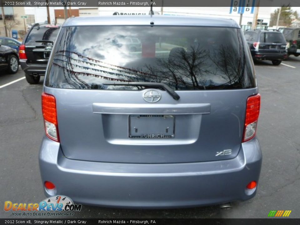 2012 Scion xB Stingray Metallic / Dark Gray Photo #11