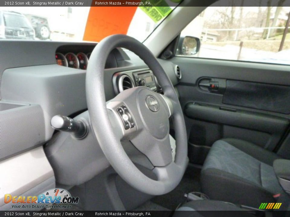 2012 Scion xB Stingray Metallic / Dark Gray Photo #17