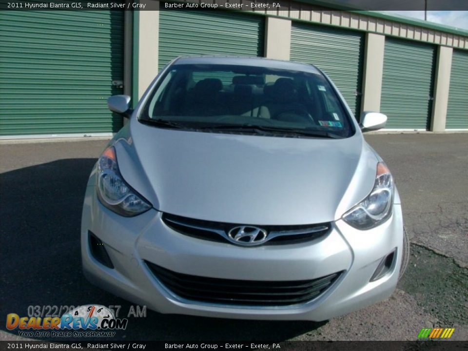 2011 Hyundai Elantra GLS Radiant Silver / Gray Photo #2