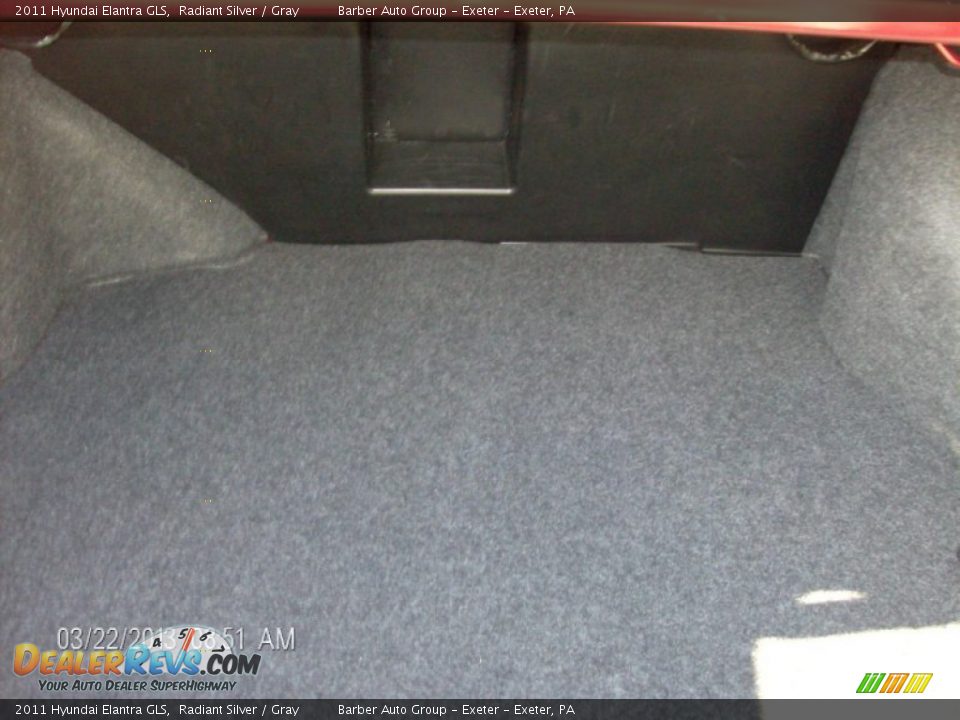 2011 Hyundai Elantra GLS Radiant Silver / Gray Photo #7