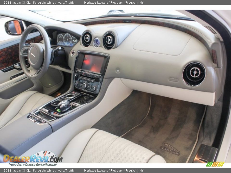 Dashboard of 2011 Jaguar XJ XJL Photo #8