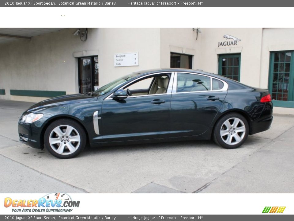 Botanical Green Metallic 2010 Jaguar XF Sport Sedan Photo #3