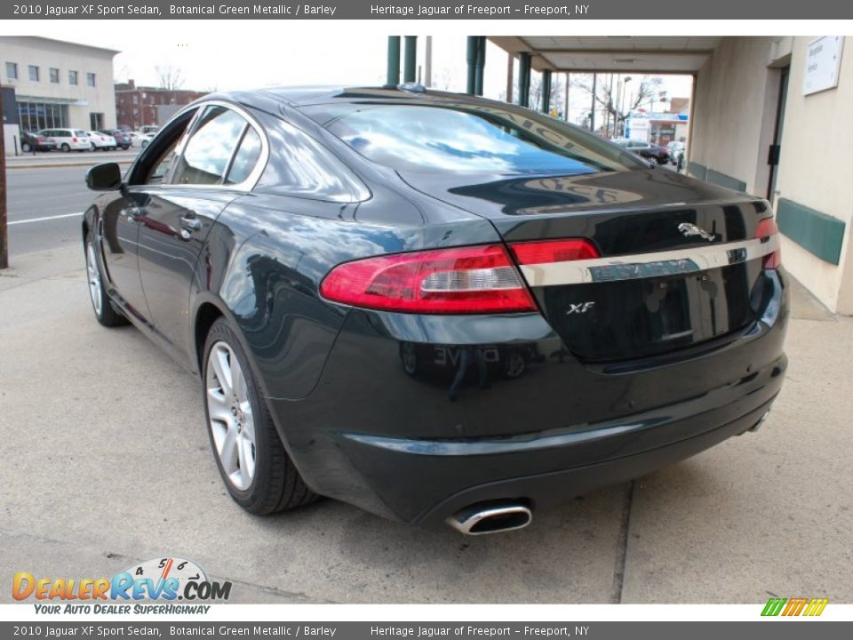 Botanical Green Metallic 2010 Jaguar XF Sport Sedan Photo #4