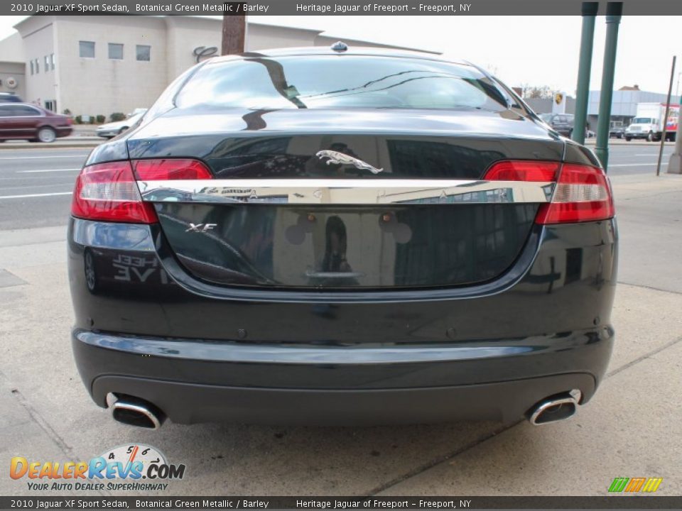 Botanical Green Metallic 2010 Jaguar XF Sport Sedan Photo #5
