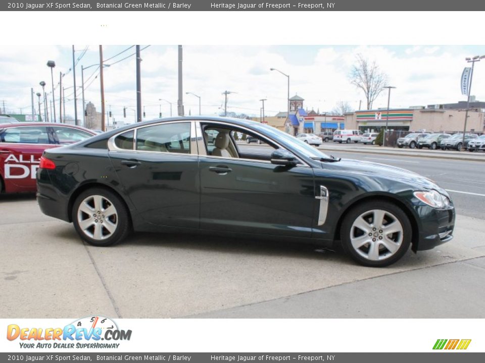 Botanical Green Metallic 2010 Jaguar XF Sport Sedan Photo #7