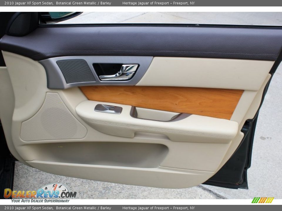 Door Panel of 2010 Jaguar XF Sport Sedan Photo #10