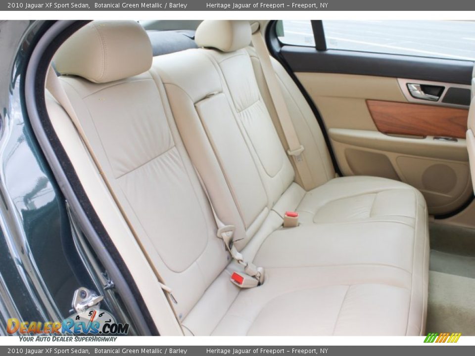 Rear Seat of 2010 Jaguar XF Sport Sedan Photo #14