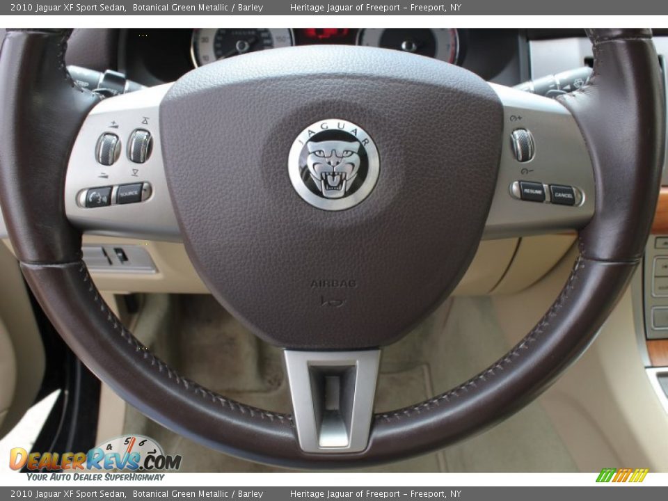 2010 Jaguar XF Sport Sedan Steering Wheel Photo #27