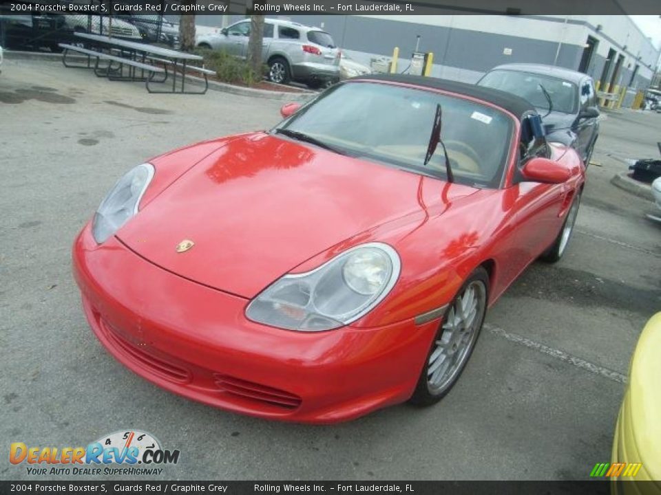 2004 Porsche Boxster S Guards Red / Graphite Grey Photo #1