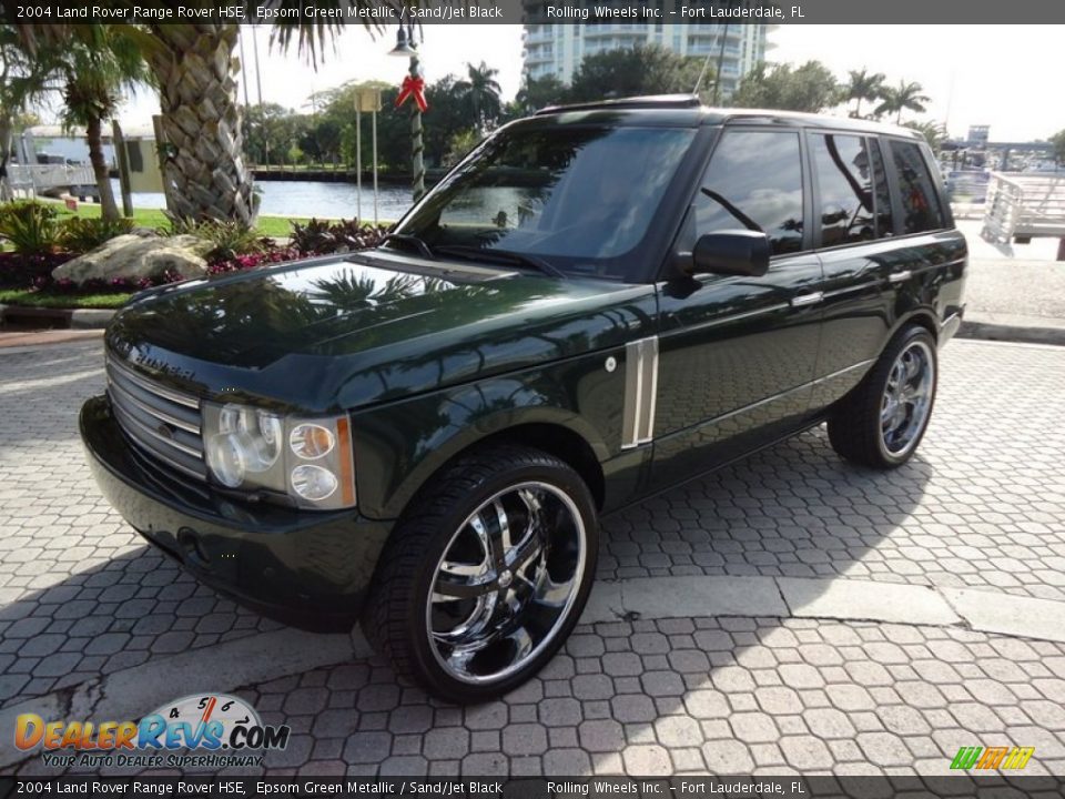 Front 3/4 View of 2004 Land Rover Range Rover HSE Photo #1