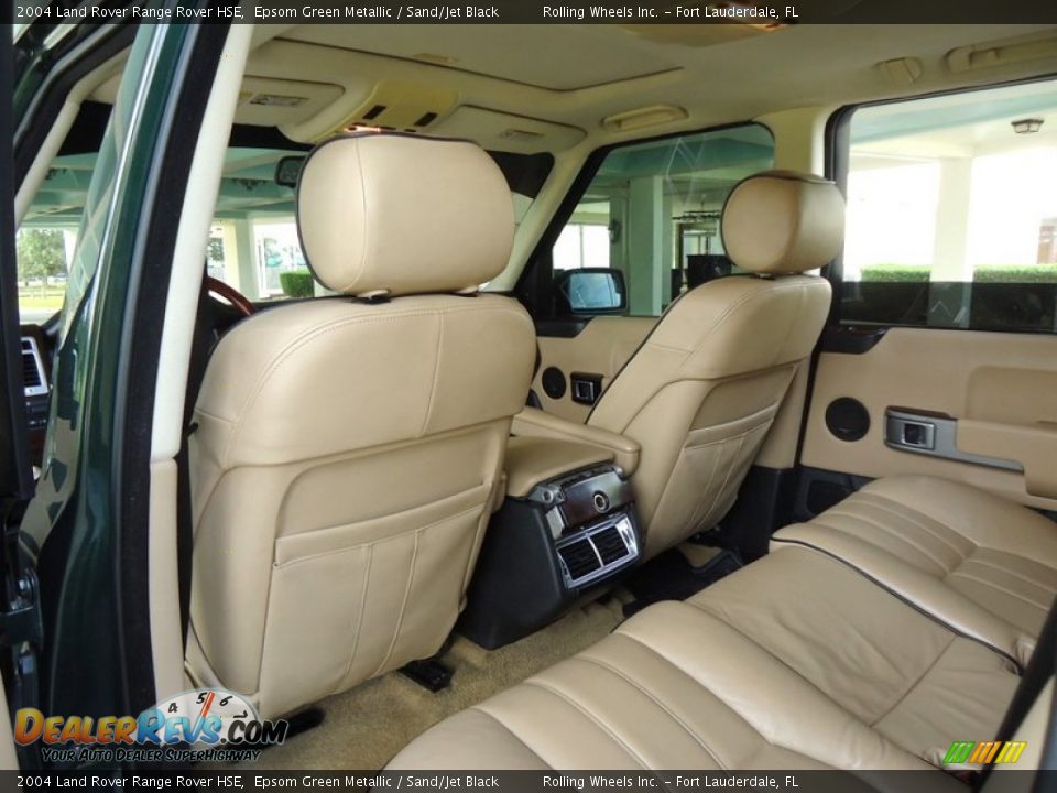 Rear Seat of 2004 Land Rover Range Rover HSE Photo #8