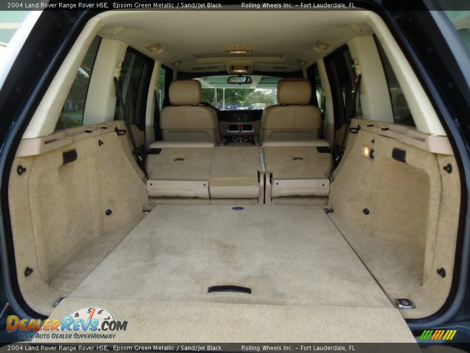 2004 Land Rover Range Rover HSE Trunk Photo #12