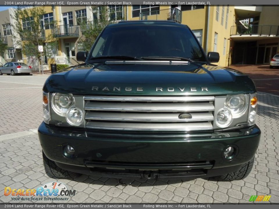 Epsom Green Metallic 2004 Land Rover Range Rover HSE Photo #22