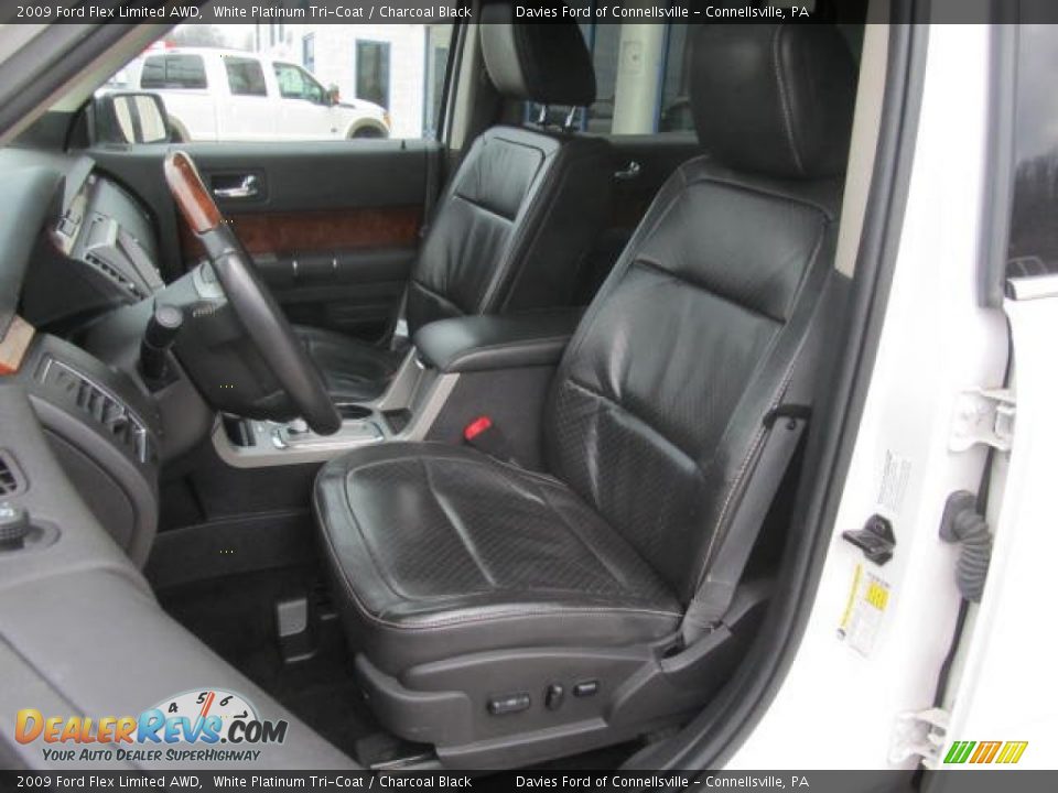 Front Seat of 2009 Ford Flex Limited AWD Photo #8