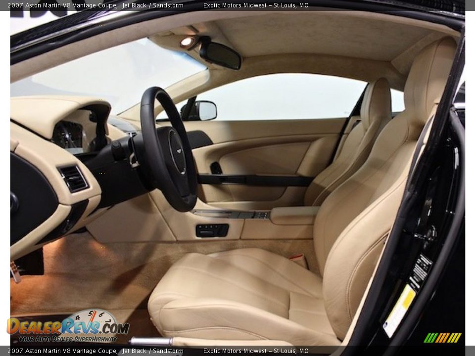 Sandstorm Interior - 2007 Aston Martin V8 Vantage Coupe Photo #29