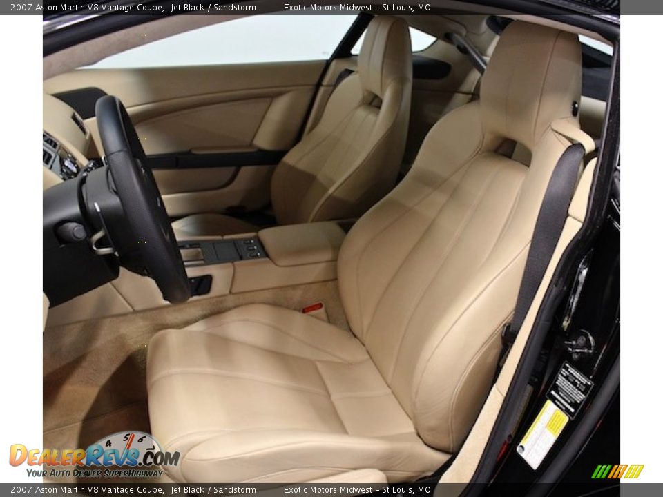 Front Seat of 2007 Aston Martin V8 Vantage Coupe Photo #31