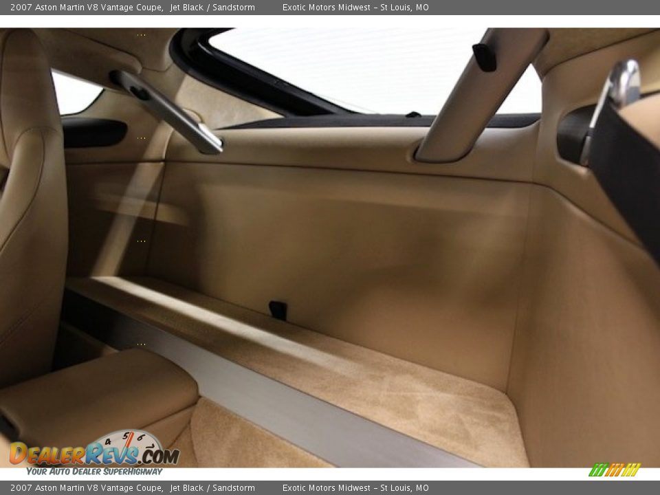 Rear Seat of 2007 Aston Martin V8 Vantage Coupe Photo #34