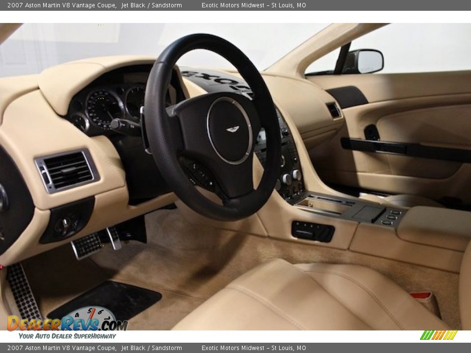 Sandstorm Interior - 2007 Aston Martin V8 Vantage Coupe Photo #36
