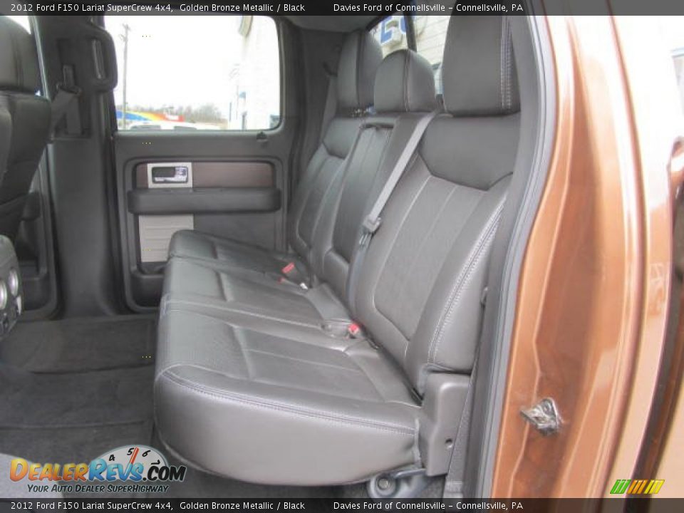 2012 Ford F150 Lariat SuperCrew 4x4 Golden Bronze Metallic / Black Photo #10