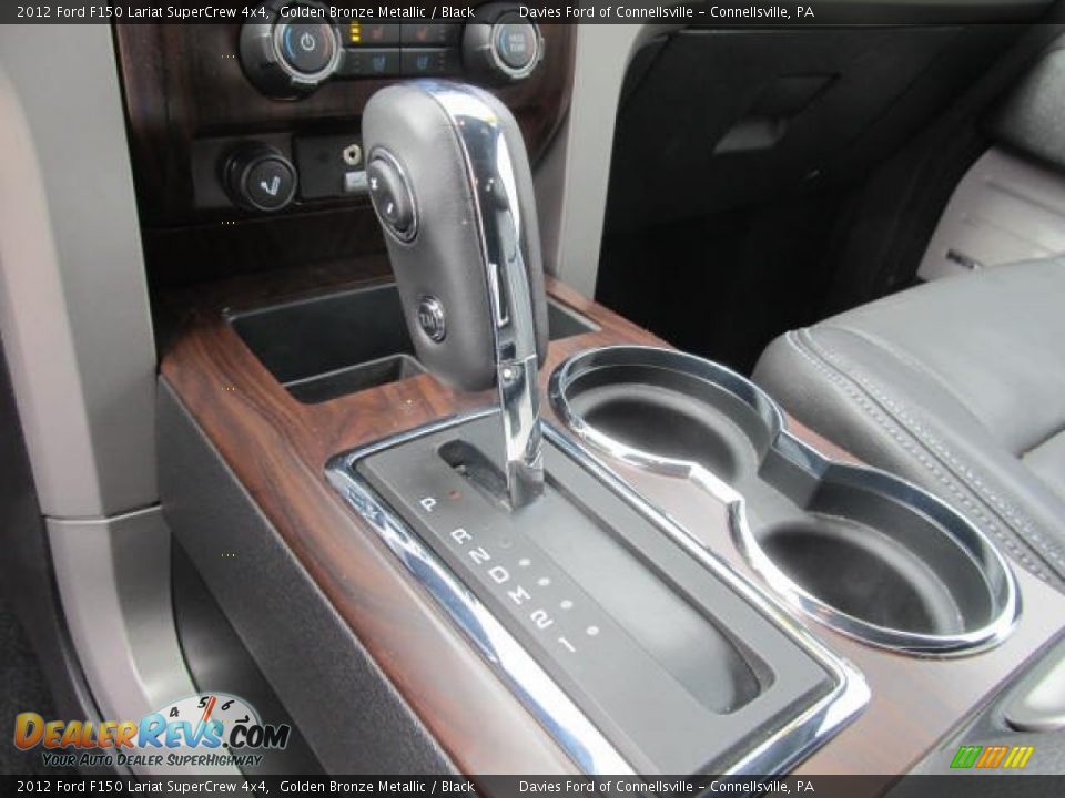 2012 Ford F150 Lariat SuperCrew 4x4 Golden Bronze Metallic / Black Photo #13