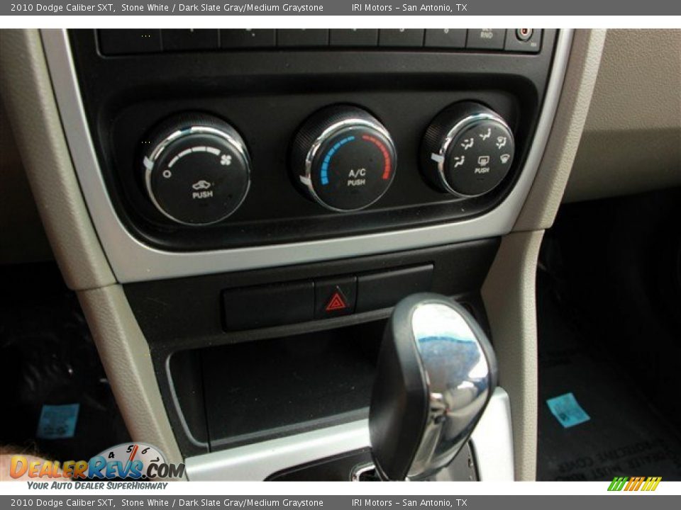 2010 Dodge Caliber SXT Stone White / Dark Slate Gray/Medium Graystone Photo #19