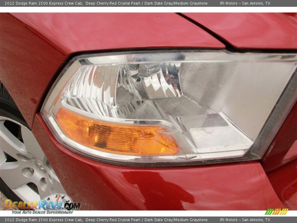 2012 Dodge Ram 1500 Express Crew Cab Deep Cherry Red Crystal Pearl / Dark Slate Gray/Medium Graystone Photo #3