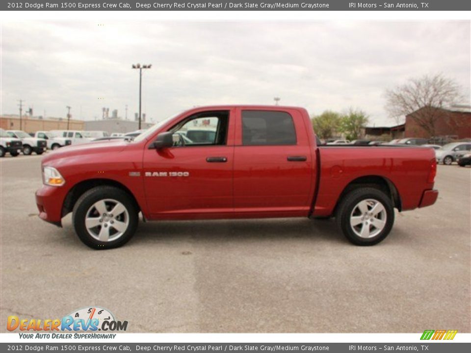 Deep Cherry Red Crystal Pearl 2012 Dodge Ram 1500 Express Crew Cab Photo #6