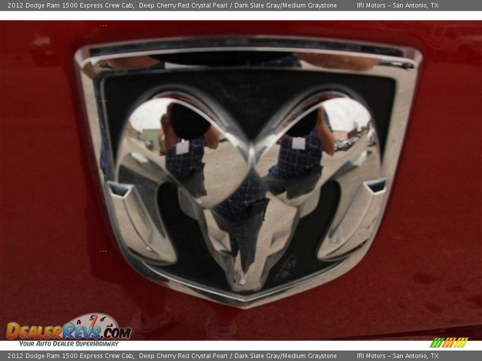 2012 Dodge Ram 1500 Express Crew Cab Deep Cherry Red Crystal Pearl / Dark Slate Gray/Medium Graystone Photo #8