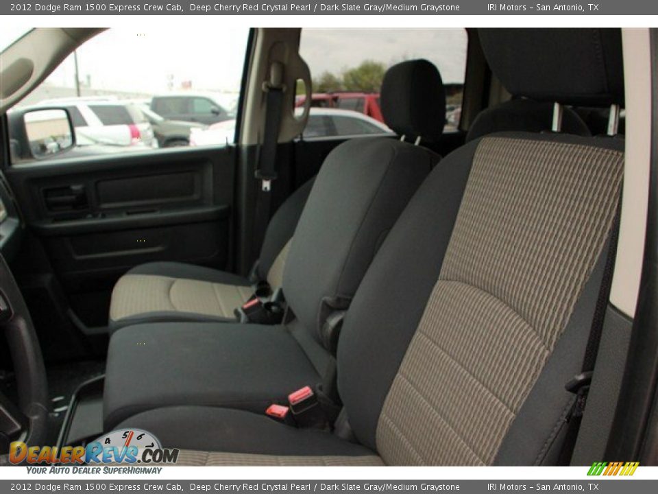 2012 Dodge Ram 1500 Express Crew Cab Deep Cherry Red Crystal Pearl / Dark Slate Gray/Medium Graystone Photo #12