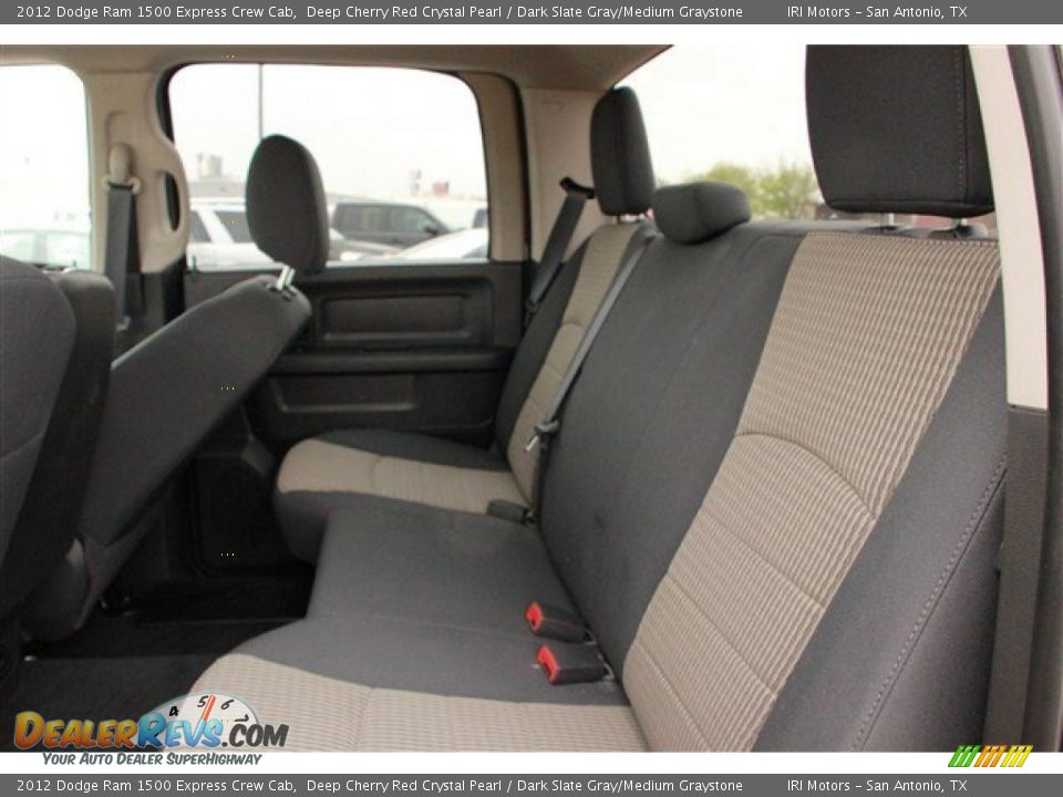 2012 Dodge Ram 1500 Express Crew Cab Deep Cherry Red Crystal Pearl / Dark Slate Gray/Medium Graystone Photo #13