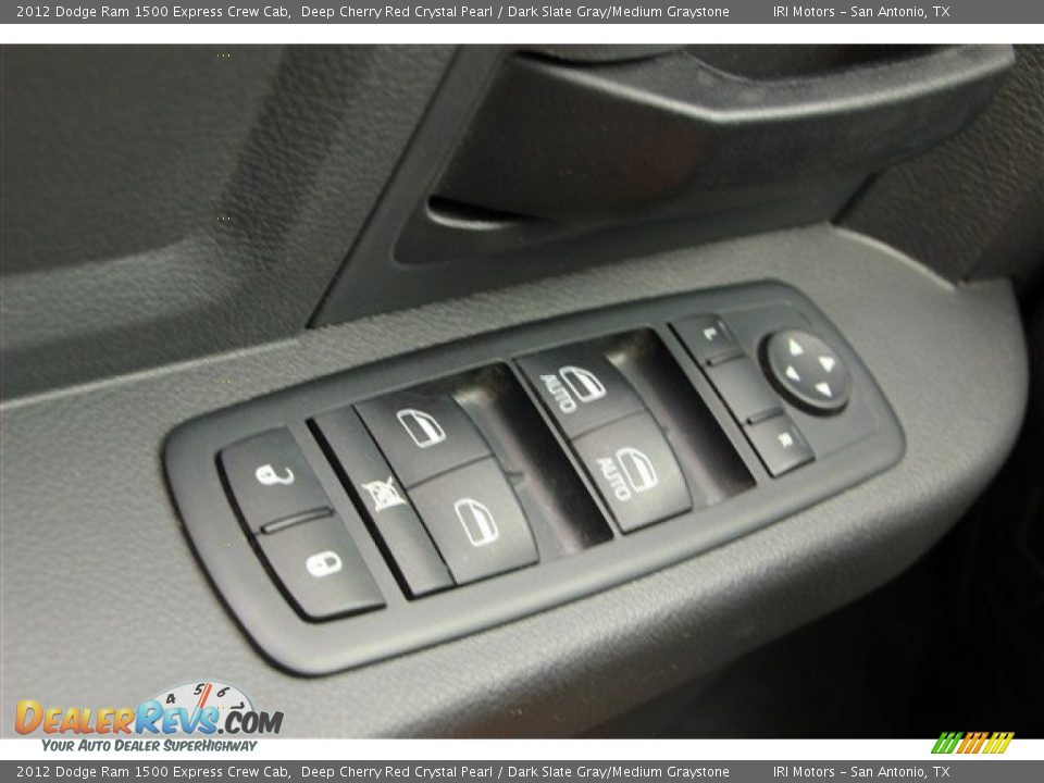 2012 Dodge Ram 1500 Express Crew Cab Deep Cherry Red Crystal Pearl / Dark Slate Gray/Medium Graystone Photo #17