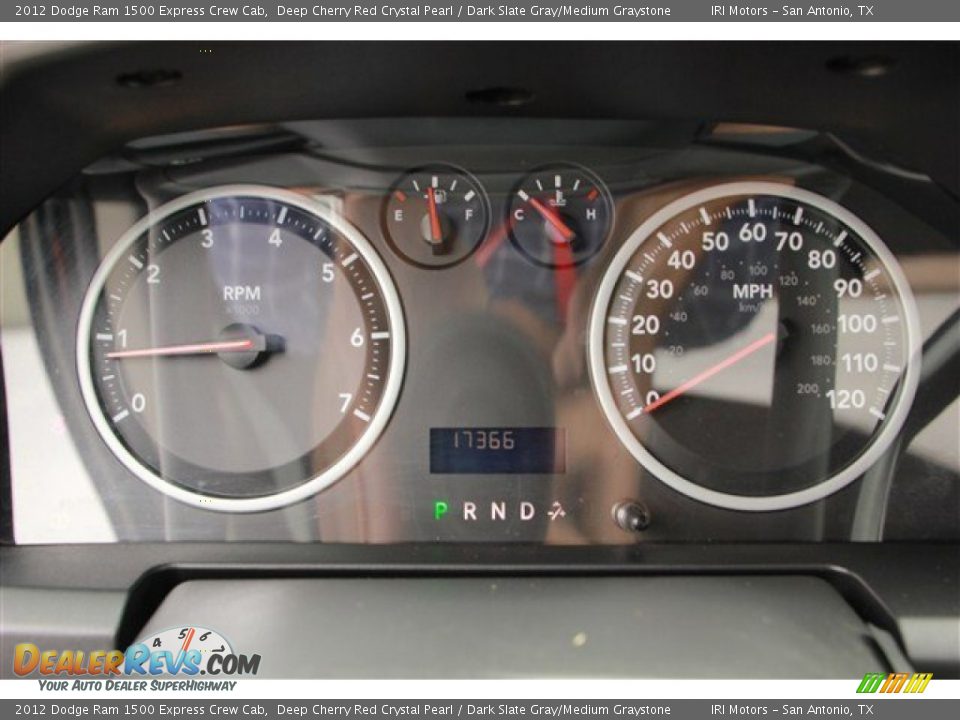 2012 Dodge Ram 1500 Express Crew Cab Deep Cherry Red Crystal Pearl / Dark Slate Gray/Medium Graystone Photo #18