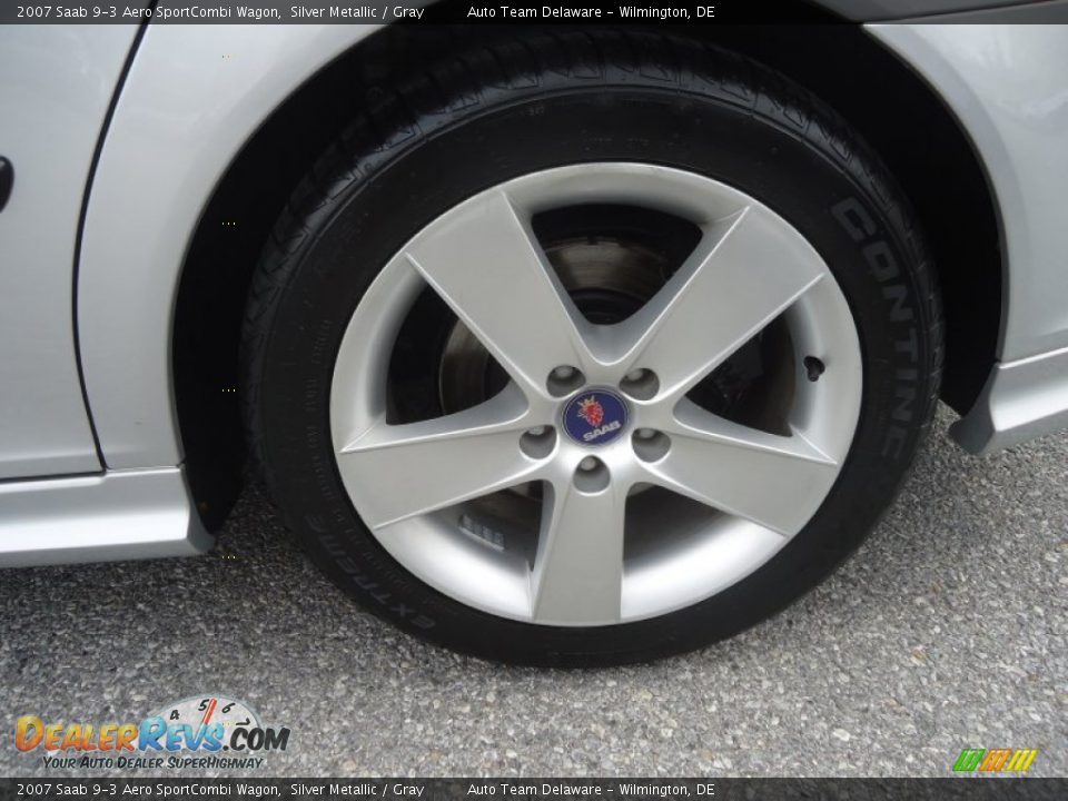 2007 Saab 9-3 Aero SportCombi Wagon Wheel Photo #10