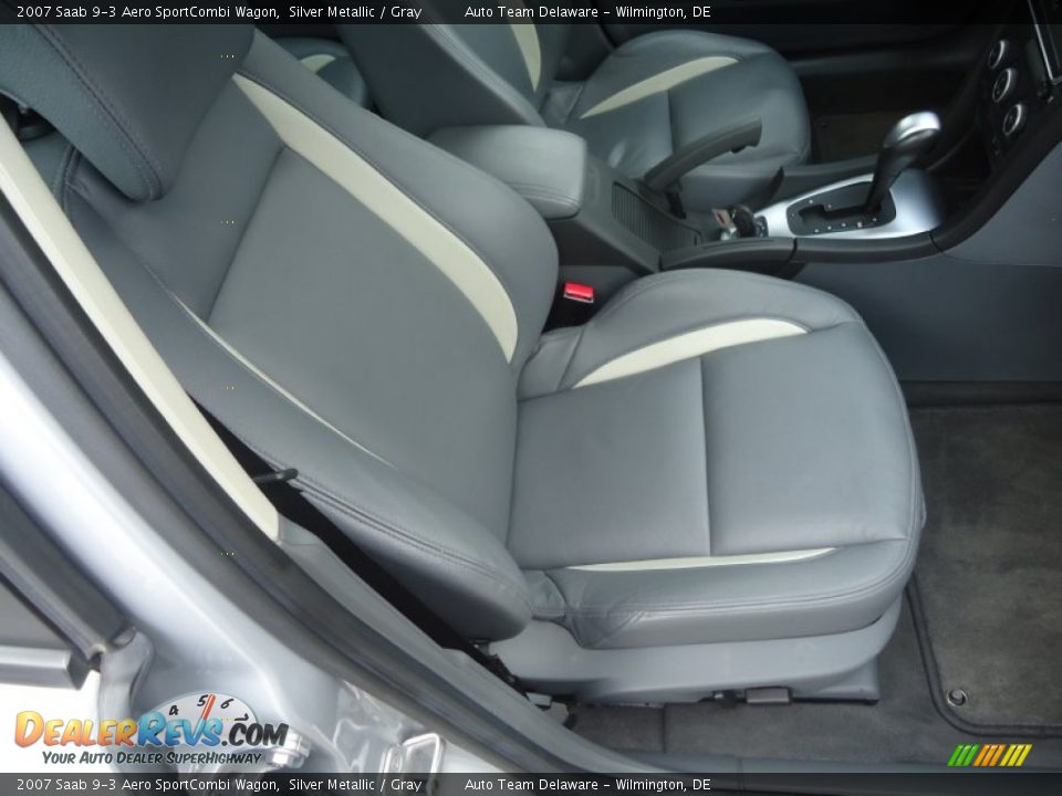 Front Seat of 2007 Saab 9-3 Aero SportCombi Wagon Photo #15